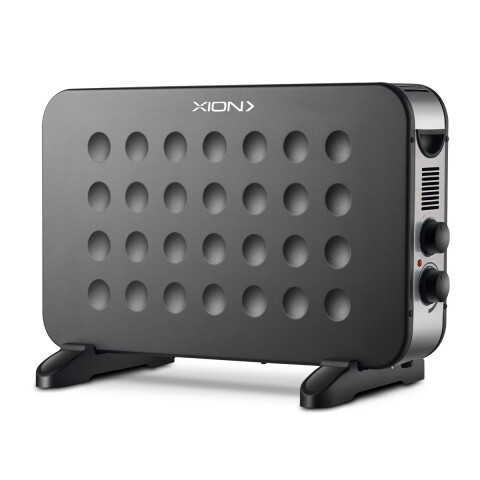 Caloventilador De Piso Xion Xi-es116 NEGRO