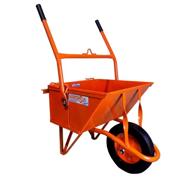 Carretilla Calibrada Reforzada REBATIBLE Hermasur 80lts Carretilla Calibrada Reforzada REBATIBLE Hermasur 80lts