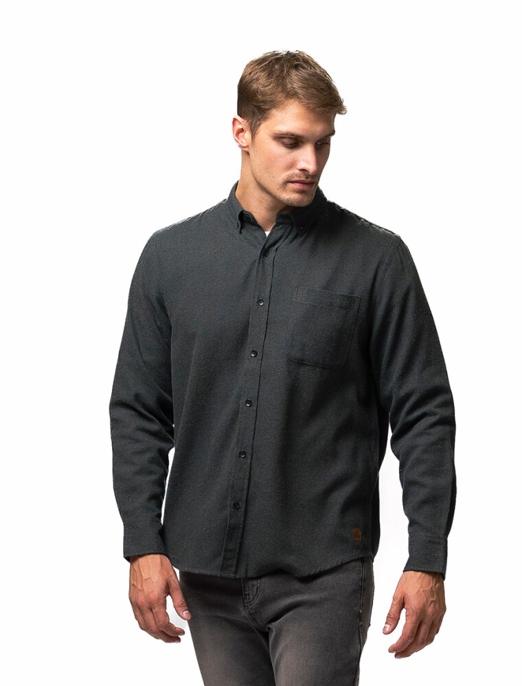 Camisa Franela Philadelphia Forum Gris Oscuro