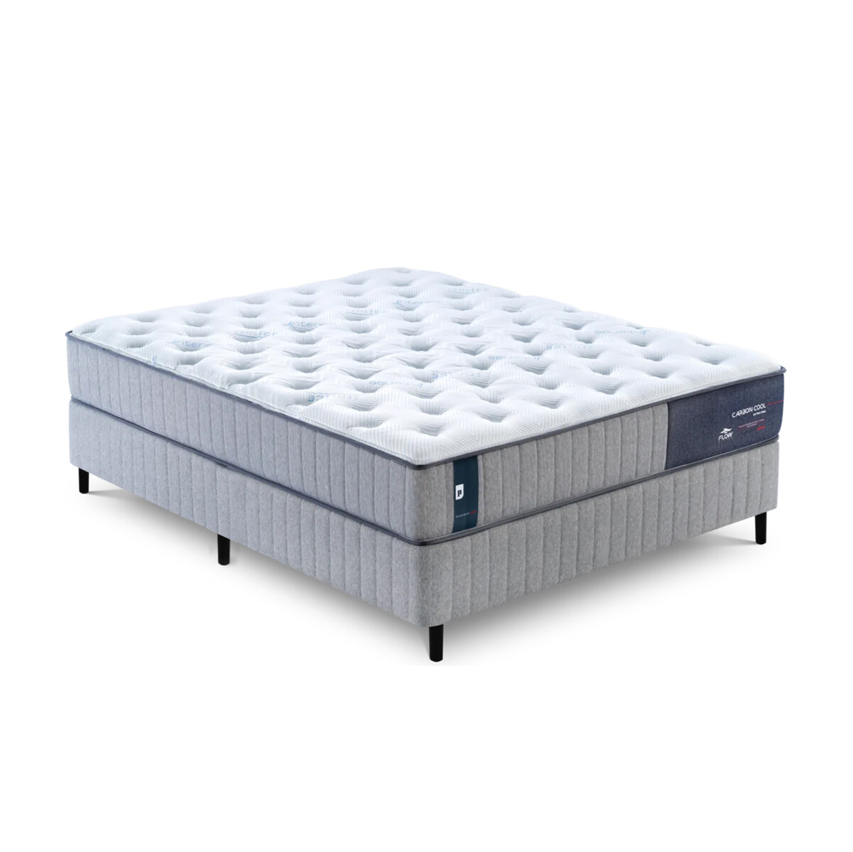 Sommier 2 PLAZAS - Pikolin Normablock Pro 250kg - Carbon Cool 