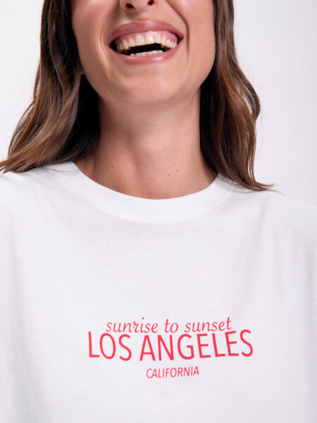 Remera oversize Blanco