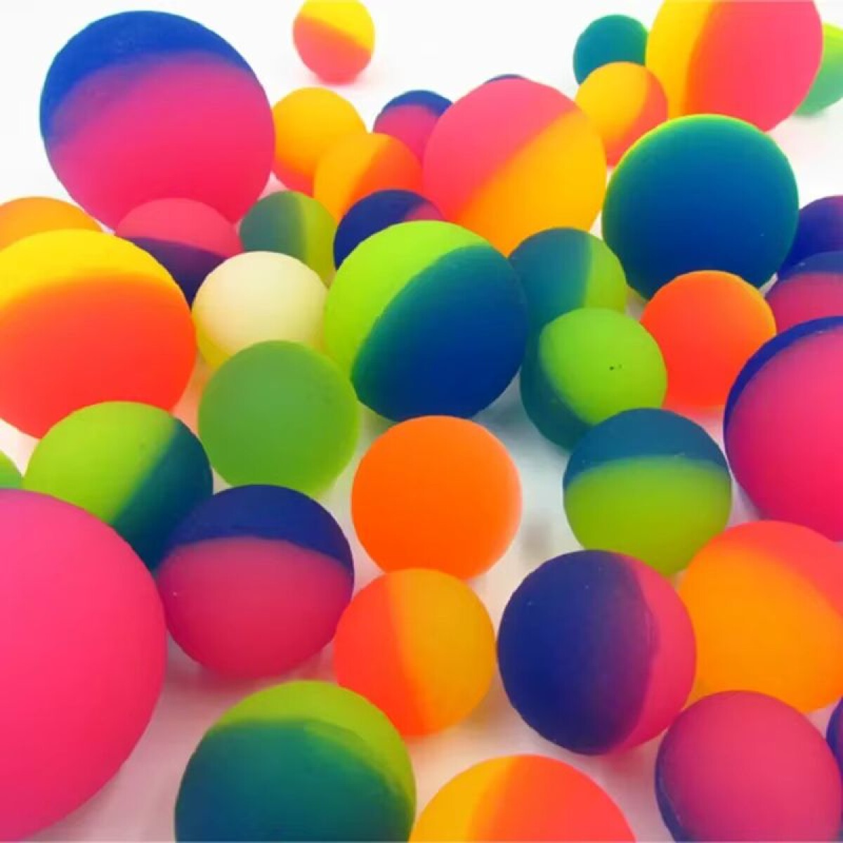 Pelota de Goma Fluo Combi 