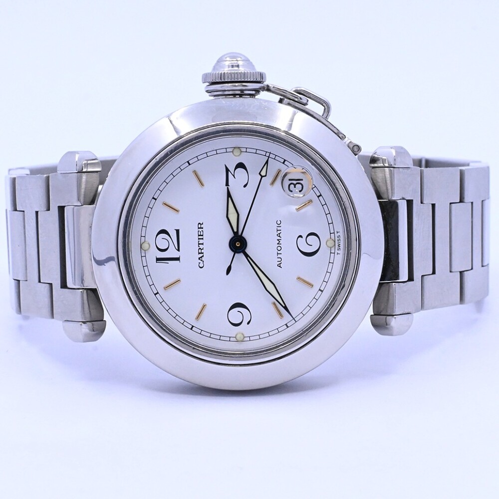 Cartier Pasha 2324 automático caja 35 mm año 2005 aproximadamente. Cartier Pasha 2324 automático caja 35 mm año 2005 aproximadamente.