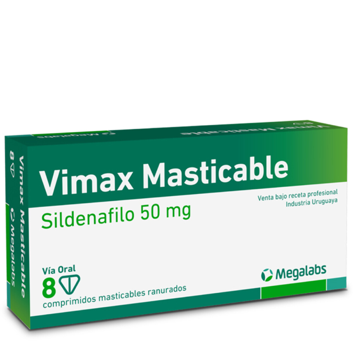 Vimax 50 Masticable 8 Comprimidos 