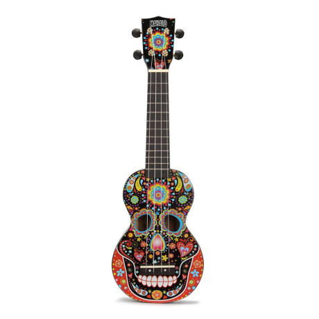 Ukelele Mahalo Ma1 Con Funda Calavera