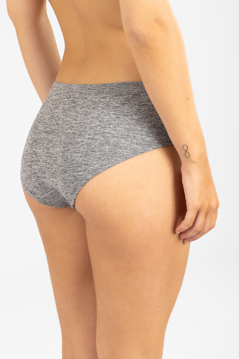 Bikini sin costura Gris
