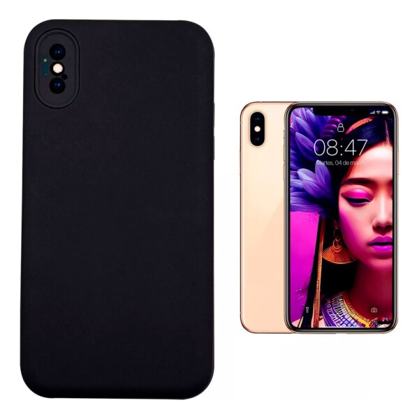Carcasa Funda Protector + Hidrogel Simil Vidrio Para iPhone X/XS Carcasa Funda Protector + Hidrogel Simil Vidrio Para iPhone X/XS