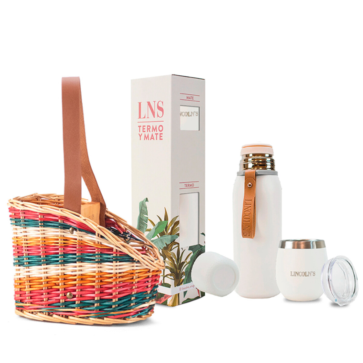 KIT MATERO LAOS - BLANCO C/MULTICOLOR 