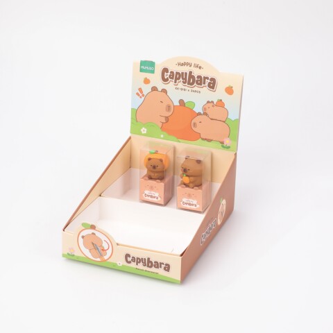 SACAPUNTAS (CARPINCHO Y NARANJA) SACAPUNTAS (CARPINCHO Y NARANJA)