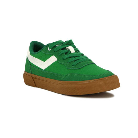 Pony Champion Casual Bronx Hombre Canva-Suede Verde-Blanco