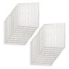 20 Placas Revestimiento Pared Autoadhesiva 70x77cm Promo X20 Blanco