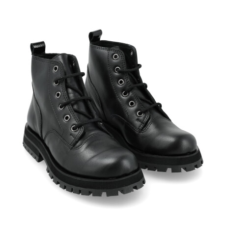BOTA VENET - CUERO NADRIA NEGRO