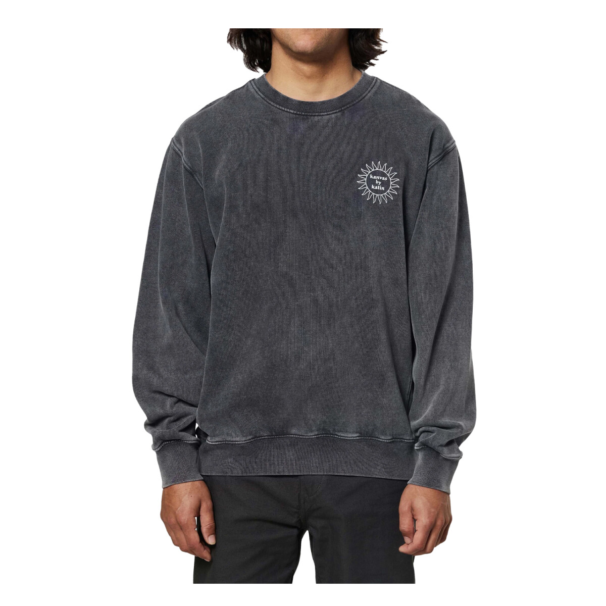 Buzo Katin Scortch Crew - Gris 