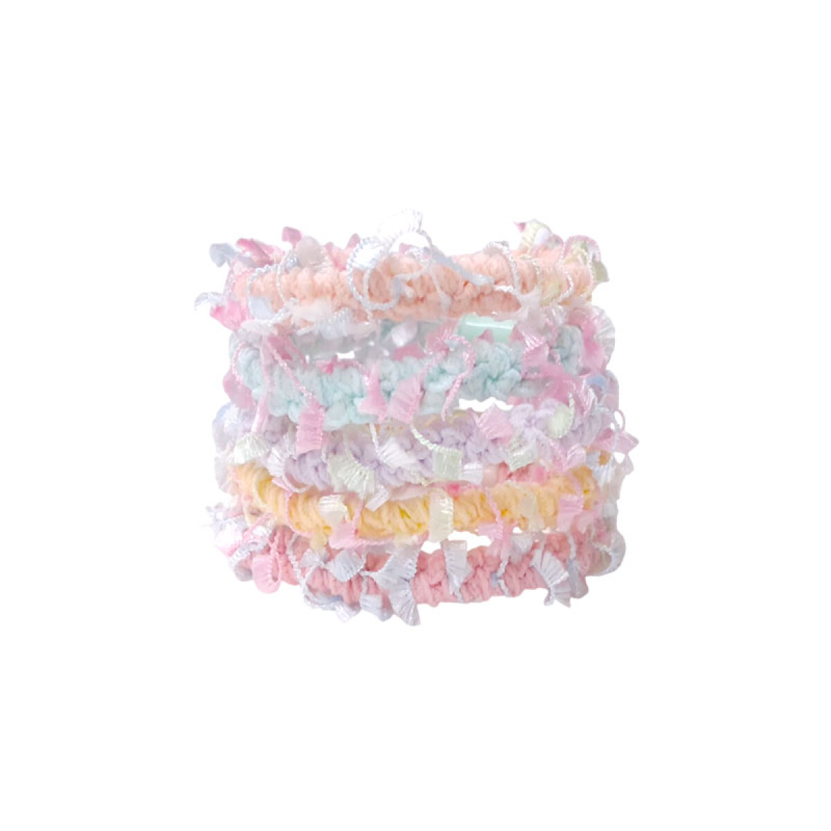 Colitas para el cabello colores 5pcs - Colitas Para El Cabello Colores 5pcs 