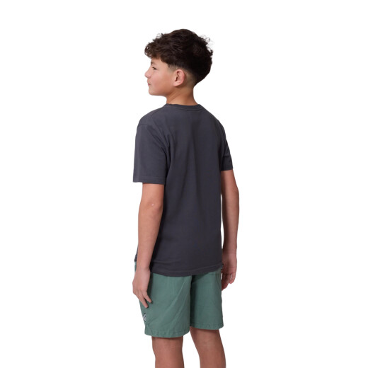 Remera Rusty Rivio Niño - Gris Remera Rusty Rivio Niño - Gris