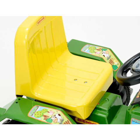 TRACTOR A PEDAL FARMER 301 VERDE CON PALA TRACTOR A PEDAL FARMER 301 VERDE CON PALA