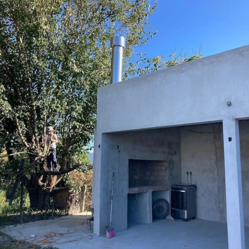 Kit Instalación Eko Varmo Salida Techo 6" Kit Instalación Eko Varmo Salida Techo 6"