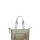 Bolso shopper con bolsillo frontal Beige