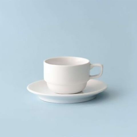 Taza de café 100 ml apilable | sin plato. Taza de café 100 ml apilable | sin plato.