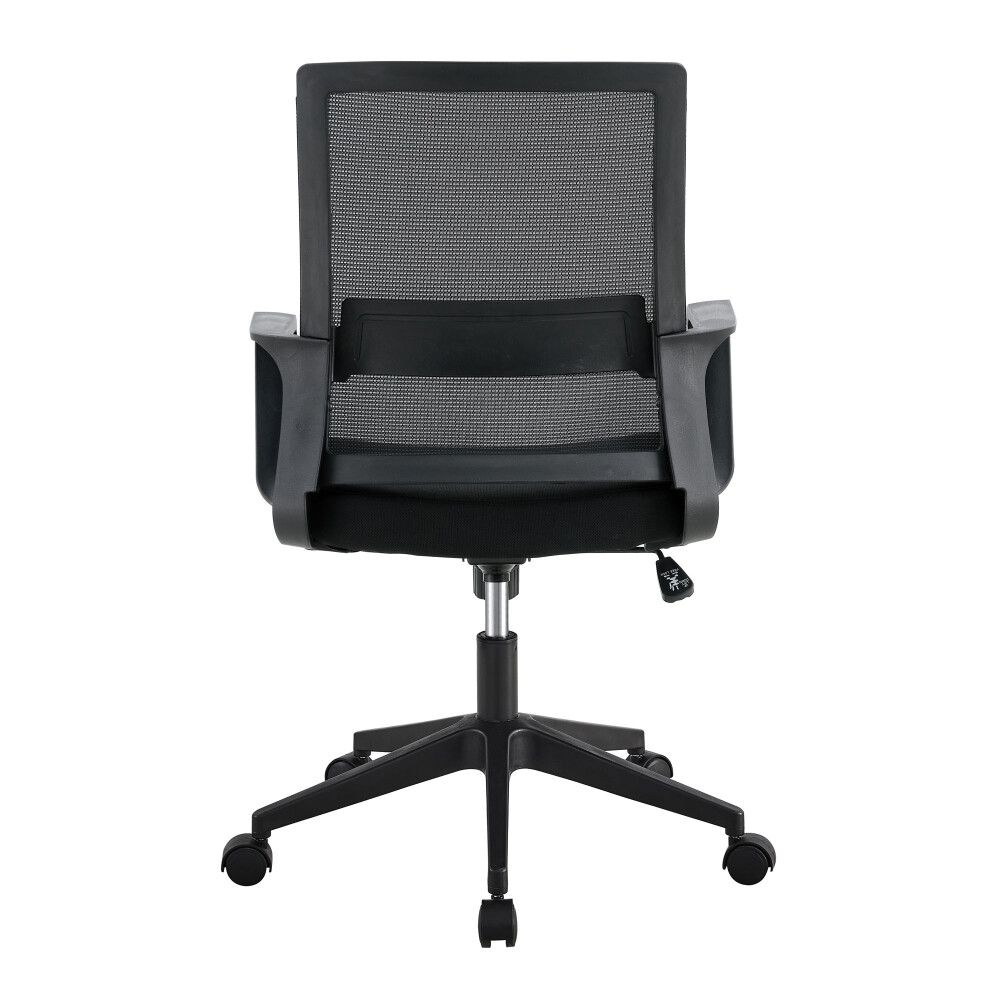 SILLA DE OFICINA MALLA NEGRO COLLINS