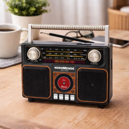 RADIO RETRO PORTATIL AM/FM/SW NORDMENDE NRD-RC85 RADIO RETRO PORTATIL AM/FM/SW NORDMENDE NRD-RC85