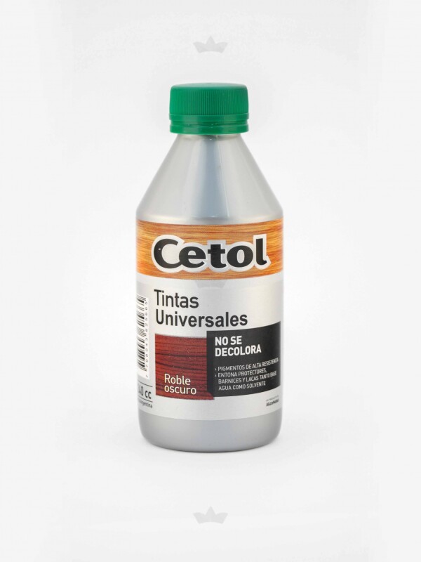 CETOL TINTA UNIVERSAL ROBLE OSCURO 240cc. N/A