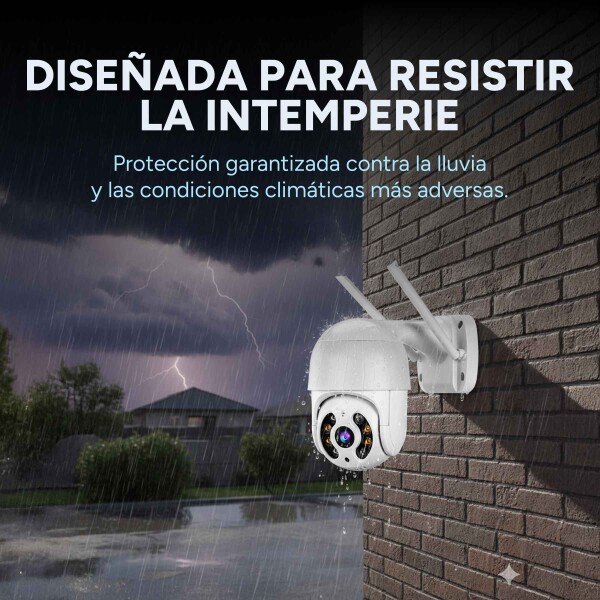 Cámara Wifi Exterior Seguridad Ip Full Hd 1080p Infrarrojo Color Variante Blanco