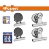 SET X 4 GANCHOS CLIPS MAGNETICOS WADFOW WZE3K11 SET X 4 GANCHOS CLIPS MAGNETICOS WADFOW WZE3K11