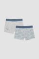 Pack x2 boxer marvel/disney Print 4