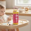 Botella termico acero inoxidable fisher price rosado