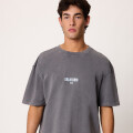 T-SHIRT M/C VITAK DIXIE Gris Piedra