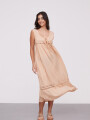 Vestido Delianes Beige