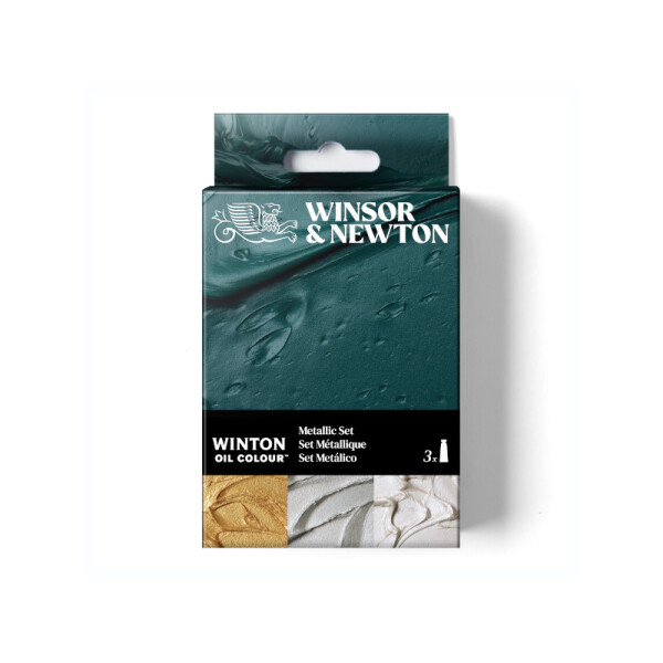 Set óleo metal 37ml x 3 colores - Winsor & Newton Única