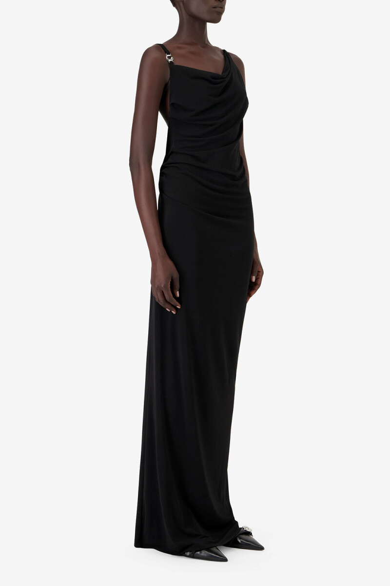 VESTIDO LOGO Negro