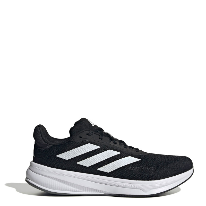 Championes de Hombre Adidas Negro - Blanco