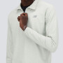 Casacas Hombre Space Dye 1/4 Zip - Hombre Grey
