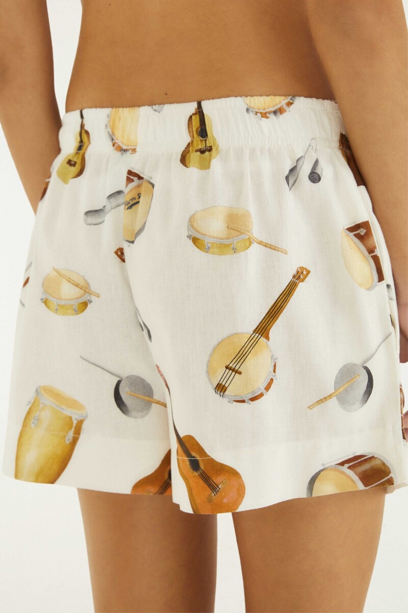SHORTS PARA MUJER Crudo