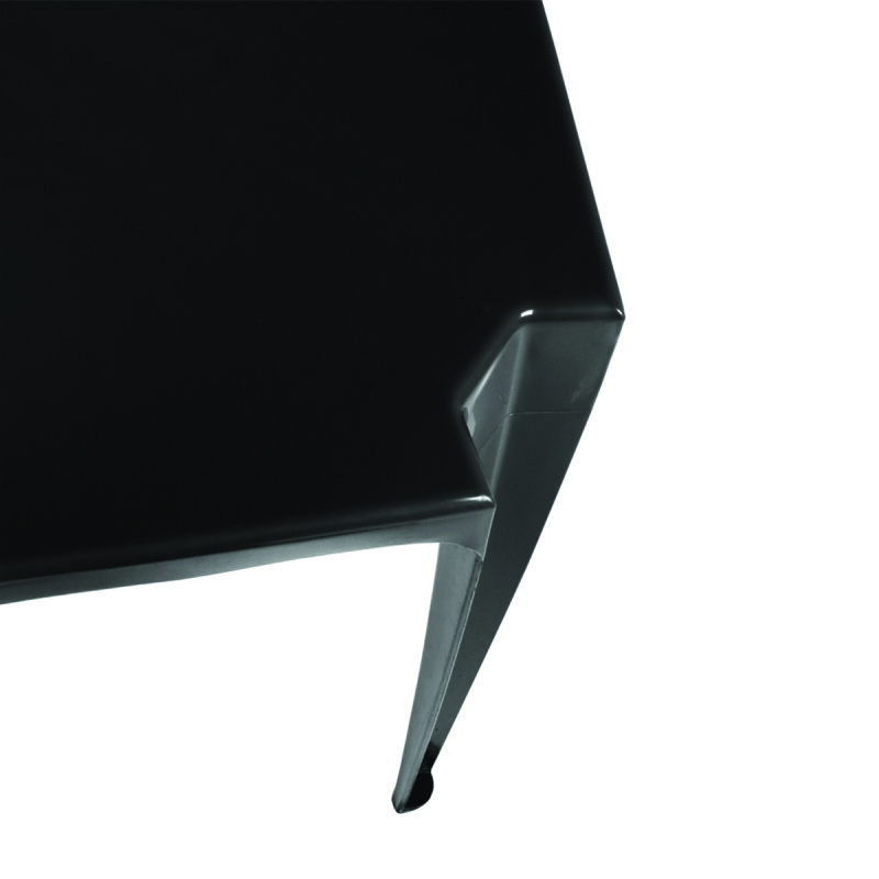 Juego De Mesa + 4 sillas Bela Vista NEGRO