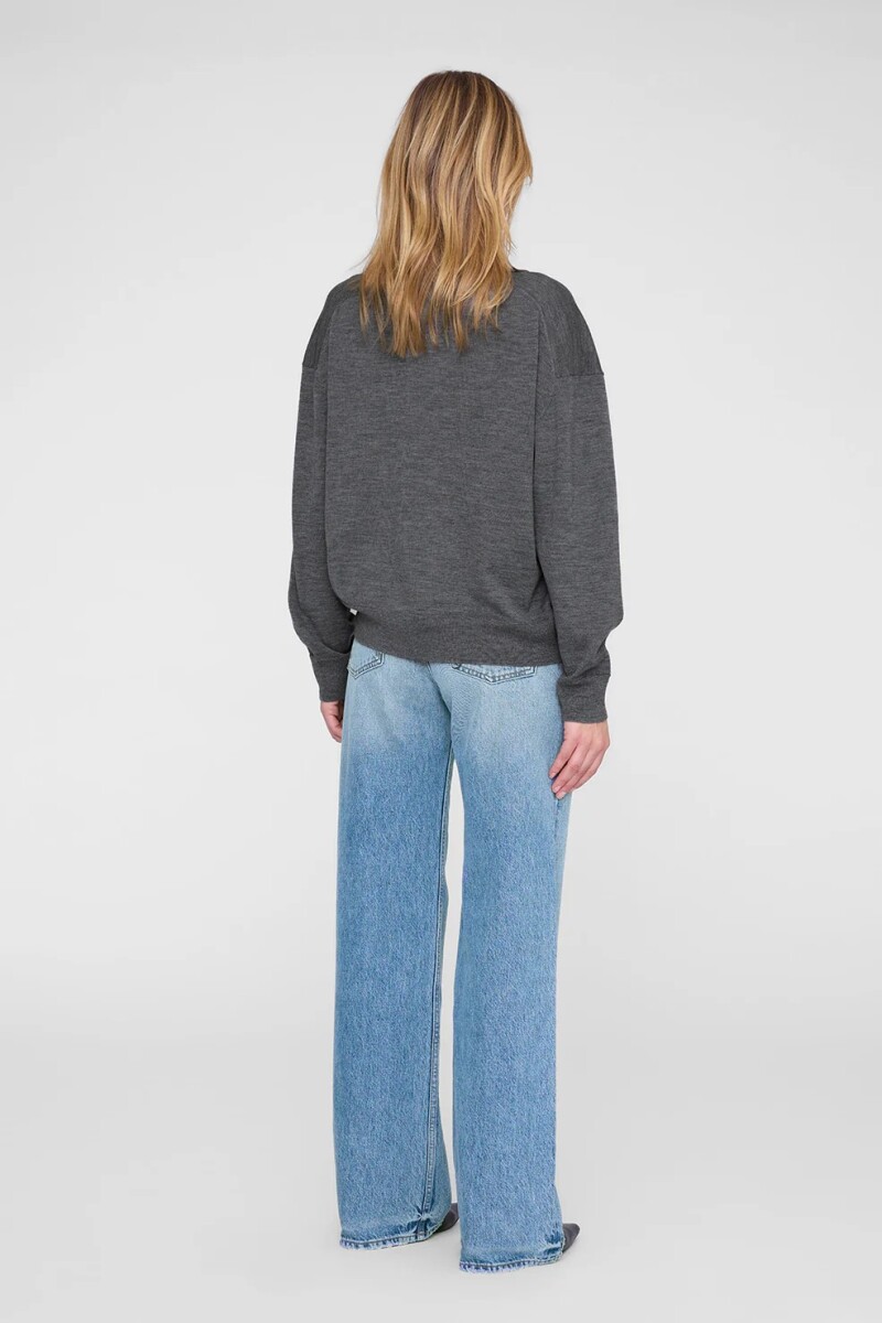 LEE POLO SWEATER Gris