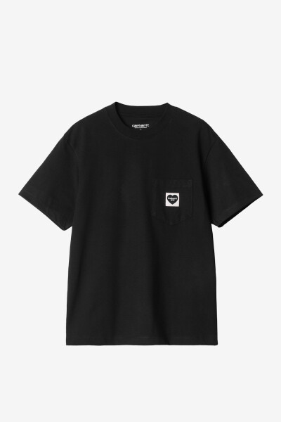 CAMISETA CON BOLSILLO Negro