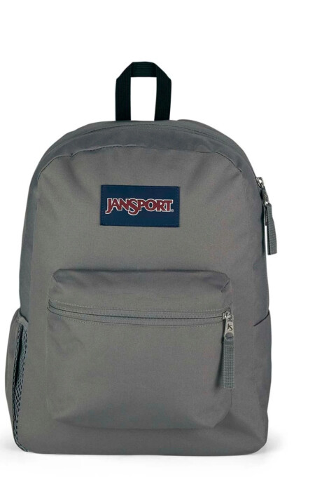 MOCHILA JANSPORT CROSS TOWN GRAPHITE GREY