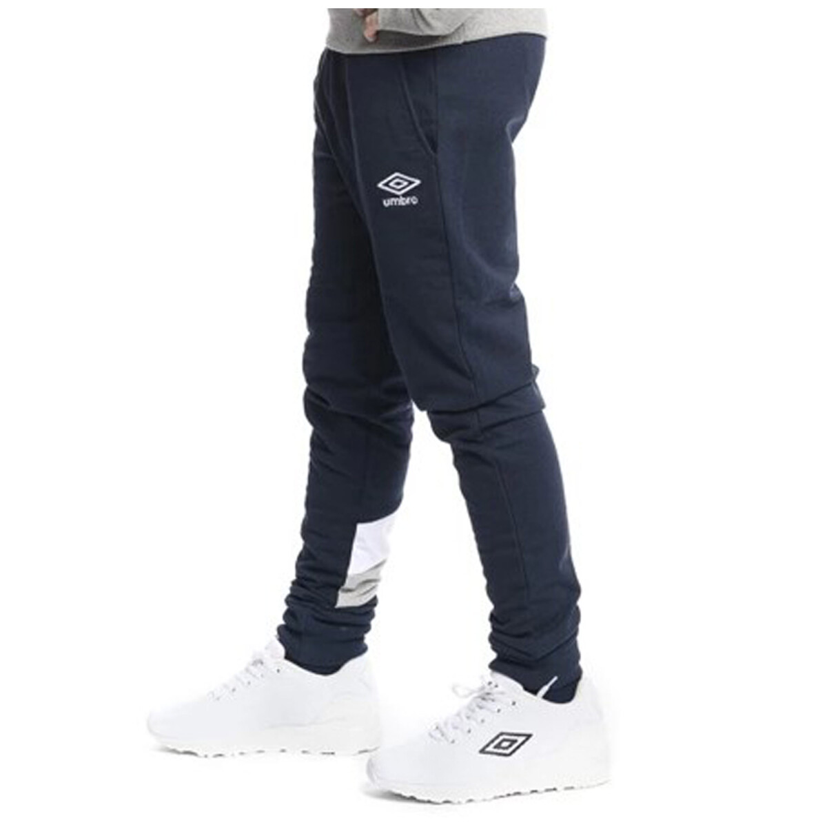 Pantalon de Niños Umbro Square Kids - Azul Marino - Blanco - Gris 