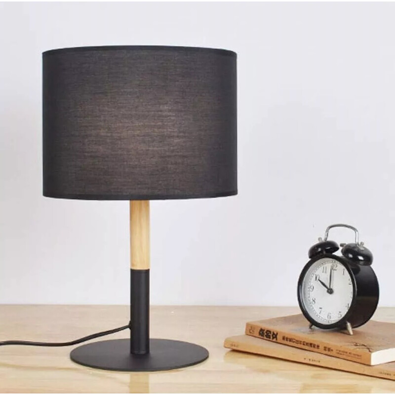 Lampara Portatil De Escritorio Led Nordica Florencia Negro