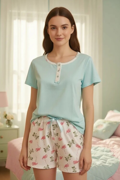 PIJAMA M/C FLAMINGO PIJAMA M/C FLAMINGO