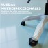 Silla Gamer Reclinable Reforzada Apoyapies Comoda Premium Ax Variante Color Celeste