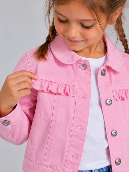 CAMPERA COCOMIEL 6867 VOLADOS ROSADO