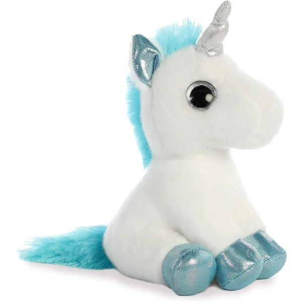 Peluche Unicornio Snowbelle Sentado Felpa Suave Niños Aurora Peluche Unicornio Snowbelle Sentado Felpa Suave Niños Aurora