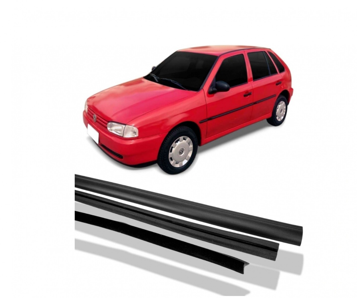 MOLDURA DE GOTERO IZQUIERDA GOL G2 95/98 4 PUERTAS 