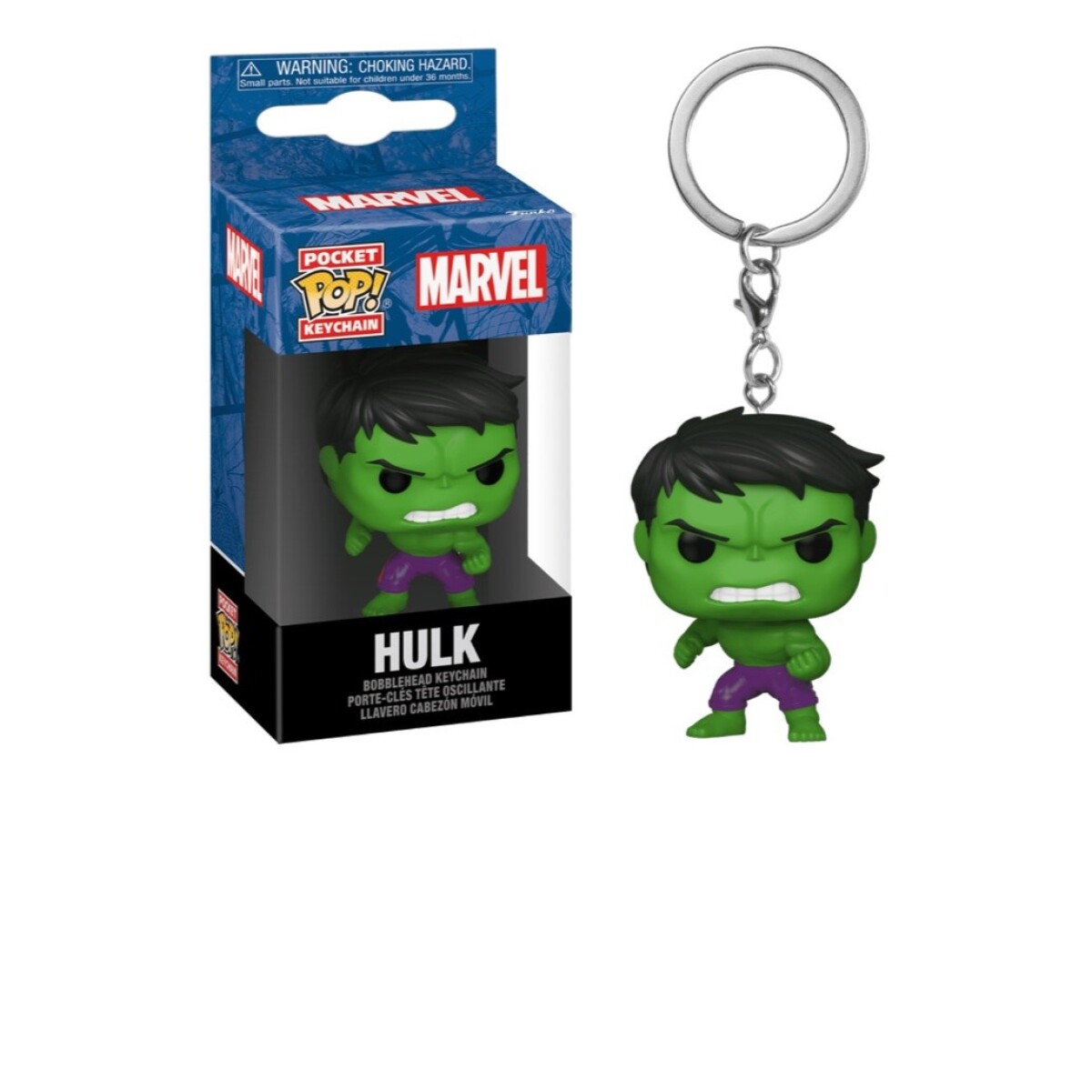 FUNKO Pocket POP! Llavero: Hulk 