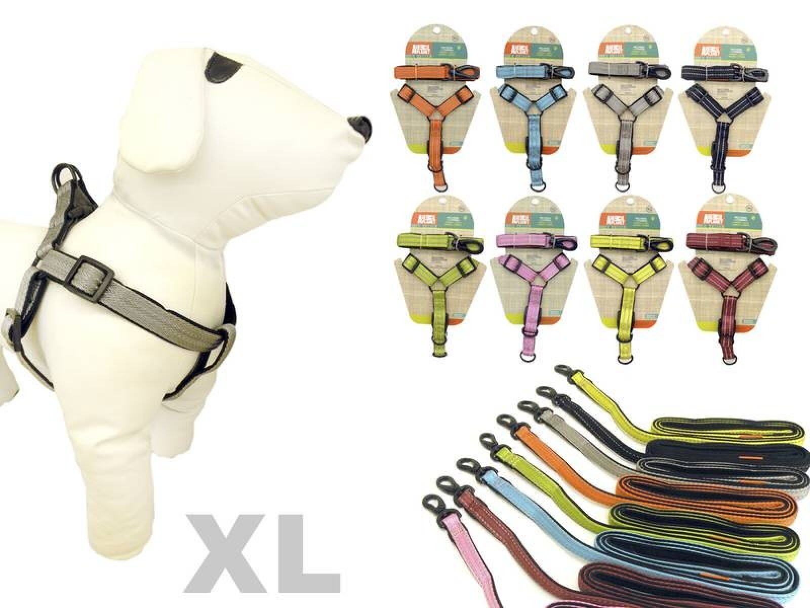 ARNÉS + CORREA COLOR VARIOS XL 